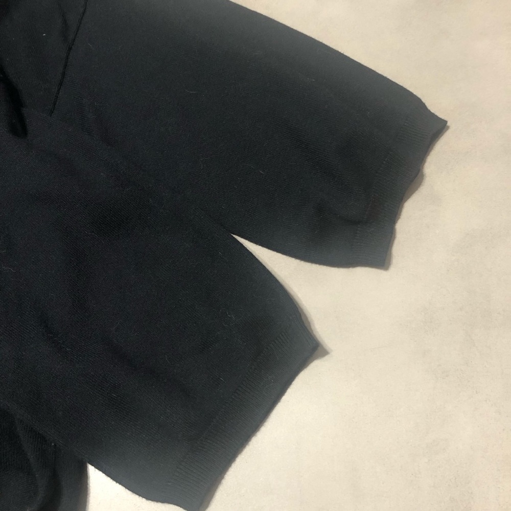 OAK + FORT Mock Neck 1/2 Sleeve Sweater - Picture 4 of 9